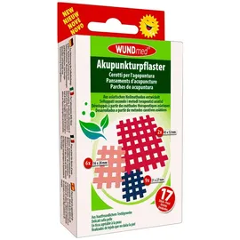 Wundmed Akupunkturpflaster 17 Stück, verschiedene Größen