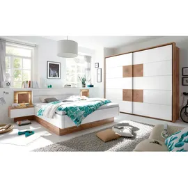 Z2 Schwebetürenschrank Capri 280 x 230 x 63 cm Weiß
