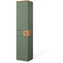 Vicco Hochschrank Eden 40 x 184,2 cm Grün/Artisan
