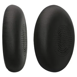 kwmobile 2x Ohr Polster für Jabra Jabra Elite 45h / Evolve2 65 / Evolve2 40 Ohrpolster - Ersatz Ohrpolster - Kopfhörer Ersatzteile - Kopfhörer - Schwarz