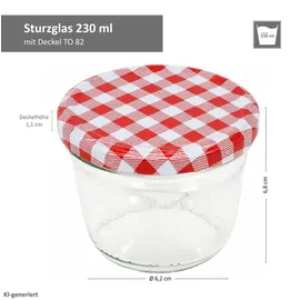 Mambocat Sturzglas 230 ml 100 St.