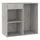 vidaXL Kosmetikschrank Betongrau 80x40x75 cm Holzwerkstoff