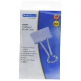 Rapesco 1490 19mm Foldback Klammern, Hellblau, 80 Stück