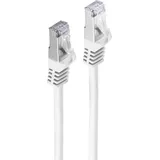 ShiverPeaks BASIC-S, Cat7, 1m Netzwerkkabel Weiß