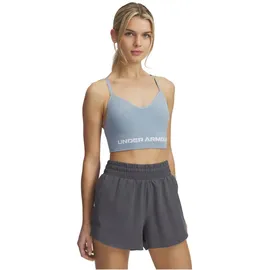 Under Armour Vanish Seamless Low Support Sport-BH Damen 466 harbor blue/white XL