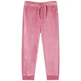 vidaXL Kinder-Trainingshose Himbeerrosa 92