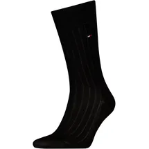 Tommy Hilfiger TH MEN SOCK 1P PREMIUM RIB FIL D ECOSSE Socken Schwarz 47-48