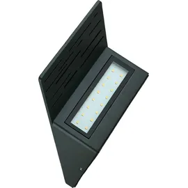 Easylight Außenleuchte Aluminium Glas 15 cm 12,6 cm IP44 700 lm Anthrazit