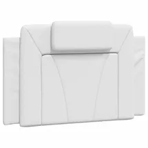 vidaXL Kopfteil-Kissen "Viana" Weiß 80 cm Kunstleder