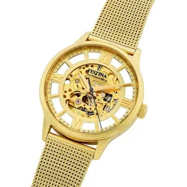 Festina Automatik F20667/1 Edelstahl gold 41,5 mm UF20667/1