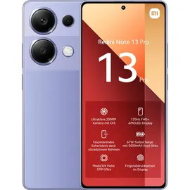 Xiaomi Redmi Note 13 Pro 4G 12 GB RAM 512 GB Lavender Purple