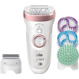 Braun Silk-épil 9 SkinSpa SensoSmart-Set 9/990 weiss/rosegold