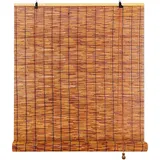Bambusrollo Wetterfest Aussen Balkon Rollo Mit Haken Retro Schilf Vorhang Sichtschutz Bambus Rollo Jalousine 60 70 80 90 100 110 120 130 140 150 160 170 180cm Breit Fenster Sonnenschutz Rollo