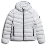 Superdry Fuji Quilt Padded Damen Hellblau L