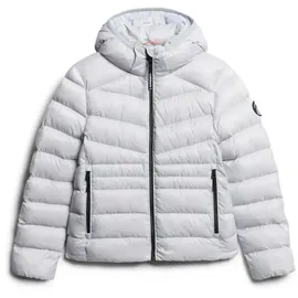 Superdry Fuji Quilt Padded Damen Hellblau L