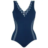 Sunmarin Badeanzug Damen Blau 40 Cup C