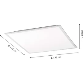 Selltec LED Panel 1xLED-Board 45x45 cm quadratisch/weiß