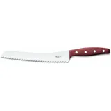 Windmühlenmesser BrotBeidhänder Brotmesser 20,5 cm Pflaumenholzgriff rostfrei
