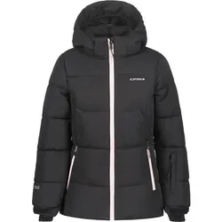 ICEPEAK Kinder Jacke LORIS JR, SCHWARZ, 128