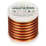 Madeira Rayon Thread 40wt 200m-Gold, Black & Red