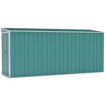 vidaXL Geräteschrank 3,82 x 1,18 m Grün