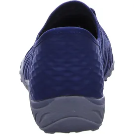 SKECHERS Breathe-Easy - Roll-With-Me Damen Slipper, Slip Ins in Marineblau Gr.: 38