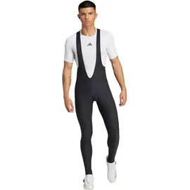 adidas Winter Essentials Padded Cycling lange Trägerhose Black XL