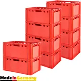 TSGPS Aufbewahrungskiste E3 60 x 40 x 30 cm 10-tlg. rot