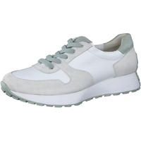 Paul Green Damen SUPER Soft Frauen Low-Top Sneaker,Weiß/Mint (Ice.White.Peppermint),38.5 EU / 5.5 UK