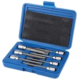 Torx Nuss Set mit bit-einsatz T50 100mm T40 und T45, Lange T40-Stecknuss, Imbusschlüssel Satz, Nuss 7pcs 3/8 Zoll Laufwerk extra langer Torx Stern Bit Sockel