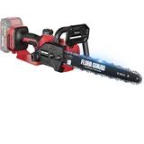 FLORA GUARD 12 Zoll Akku Kettensäge kompatibel mit Makita 18 V Akku (ohne Akku), 1200W bürstenloser Motor, 15 M/S schnelle kabellose elektrische Kettensäge mit automatischer Schmierung und Bremsung