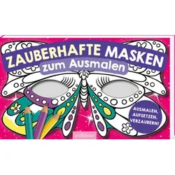 ARSEDITION 13232 Zauberhafte Masken Ausmalen