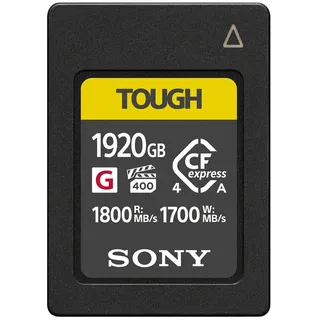 Sony Tough CFexpress Karte Typ A G 1800 MB/S / W 1700 MB/S 1920 GB