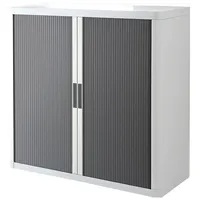 Paperflow easyOffice Rollladenschrank 110 x 104 x 41,5 cm weiß