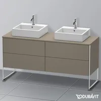 Duravit XSquare Waschtischunterschrank, 4 Auszüge, XS4927B9090,