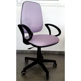 idealsedie – Stuhl für Büro und Zuhause, mit Gaslift, Armlehnen, mit Rollen Parkett, Stoff oder Kunstleder, Rückenlehne verstellbar, Produkt Italienisch und Zertifiziert.