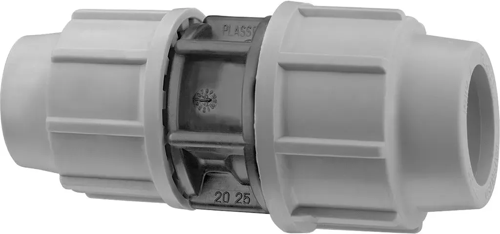Plasson-Kupplung Nr. 7110 reduziert -  32 x 25 / 1 x 3/4