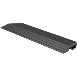 ML-Design WPC Abschlussleiste Abdeckleiste für WPC Terrassenfliesen Bodenbelag Anthrazit