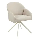 2er-Set Hela Stuhl Holly Stoff Beige