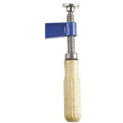Schraubzwinge Modell EM, mit Holzgriff, Spannweite 30cm