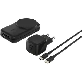 Belkin UltraCharge 25W Qi2 magn. 2-in-1 Lad.klappb.sw. WIZ038kqBK