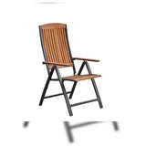 Merxx Athos Klappsessel 59 x 70 x 100 cm grau