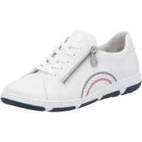 Rieker Sneaker Damen Weit Weiß 40