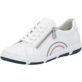 Rieker Sneaker Damen Weit Weiß 40