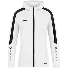 Jako Power Kapuzenjacke weiß 4XL