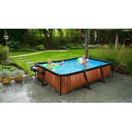 EXIT TOYS Stone Pool 300 x 200 x 65 cm inkl. Filterpumpe