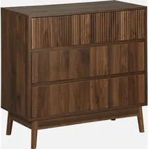 sweeek Sideboard 120 x 80 x 40 cm Braun