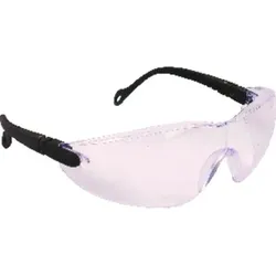 Brille Eclipse, PC, klar/schwarz - schwarz