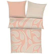 s.Oliver Satin Apricot/Rosa 135 x 200 cm + 80 x 80 cm