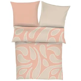 s.Oliver Satin Apricot/Rosa 135 x 200 cm + 80 x 80 cm